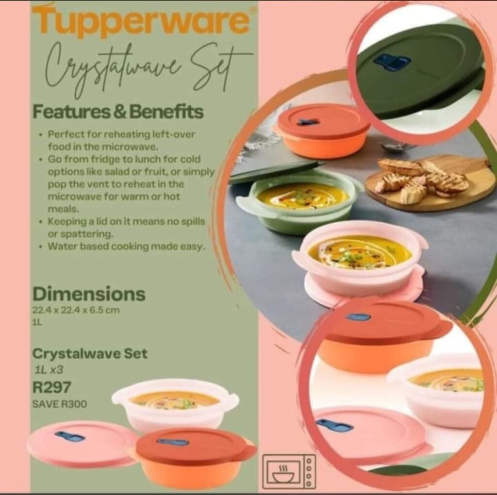 Tupperware products Week 28 July 2024